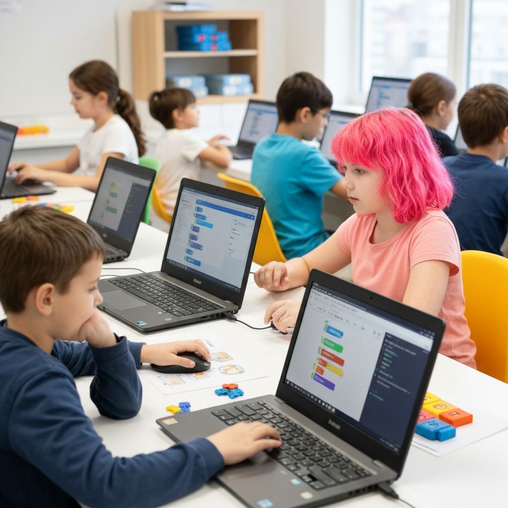 Community members learning cloud computing skills