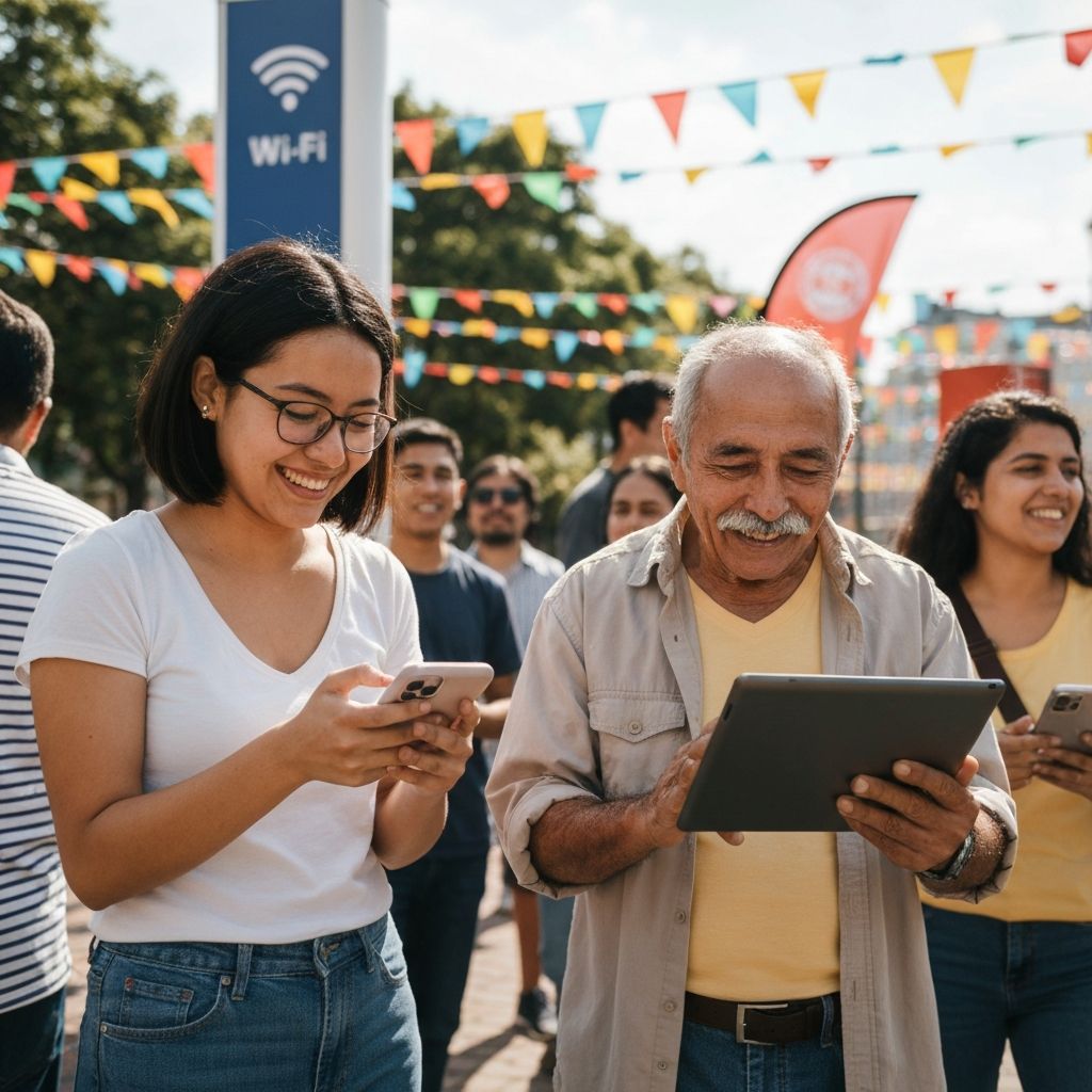 Public network infrastructure in underserved areas